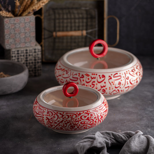 Calligraphy Ceramic Bowl